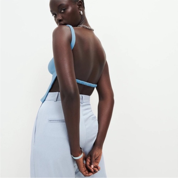 REFORMATION Cairo Knit Top - NWT Capri
Blue Size L - Picture 3 of 8